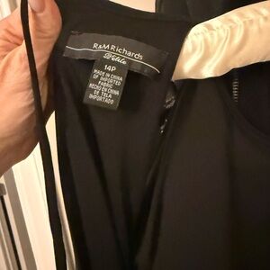 R&M Richards Black Sleeveless Dress